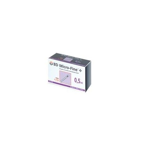 BD Micro-Fine +0,5ml G30 - Siringa per insulina 30 pezzi