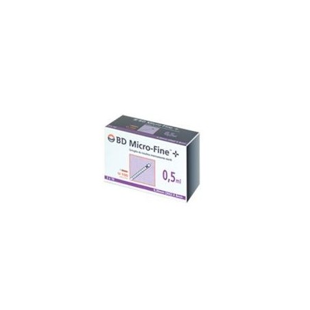 BD Micro-Fine +0,5ml G30 - Siringa per insulina 30 pezzi BD Micro-Fine +0,5ml G30 - Siringa per insulina 30 pezzi