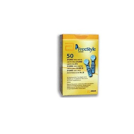 Freestyle 50 lancette pungidito per test della glicemia Freestyle 50 lancette pungidito per test della glicemia