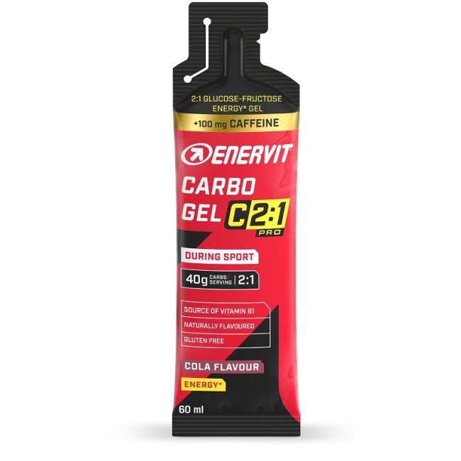 Enervit C2 1 Pro Carbo Gel Cola Con Caffeina 60 Ml Enervit C2 1 Pro Carbo Gel Cola Con Caffeina 60 Ml