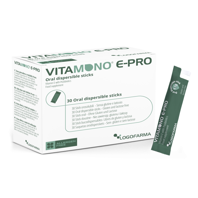 Vitamono E Pro Integratore Pelle e Intestino 30 bustine