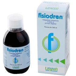 Fisiodren drenante liquido 240 ml integratore depurativo a base di estratti vegetali.