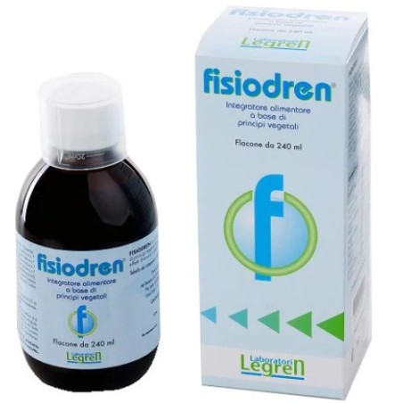 Fisiodren drenante liquido 240 ml integratore depurativo a base di estratti vegetali.