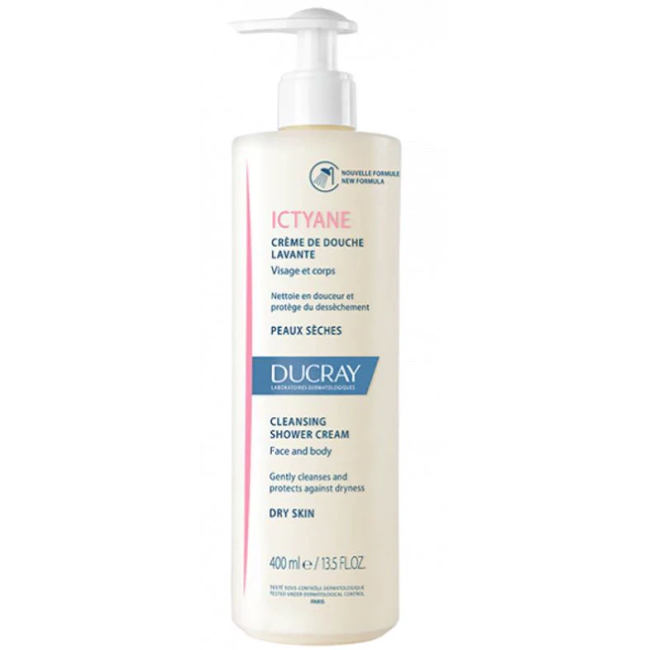 Ducray Ictyane Crema Doccia Detergente delicato 400 ml