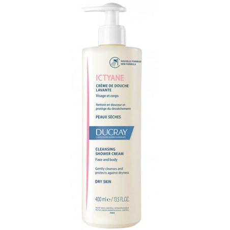 Ducray Ictyane Crema Doccia Detergente delicato 400 ml