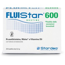 Stardea Fluistar 600 20 Bustine Da 3,5 G Con Fruttosio Ed Edulcorante Senza Glutine