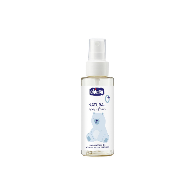 Chicco Olio Massaggio Natural Sensation 100 Ml