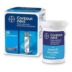 Contour Next 25 strisce reattive per la misurazione della glicemia
