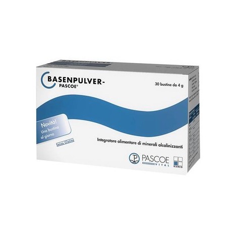 Basenpulver integratore alimentare di sali minerali per sport 30 bustine