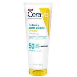Cerave Protezione solare SPF50+ invisibile da viaggio viso e corpo adulti e bambini 75 ml