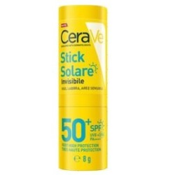 Cerave Stick Solare Invisibile SPF50+ resistente al sudore pelle sensibile 8 g