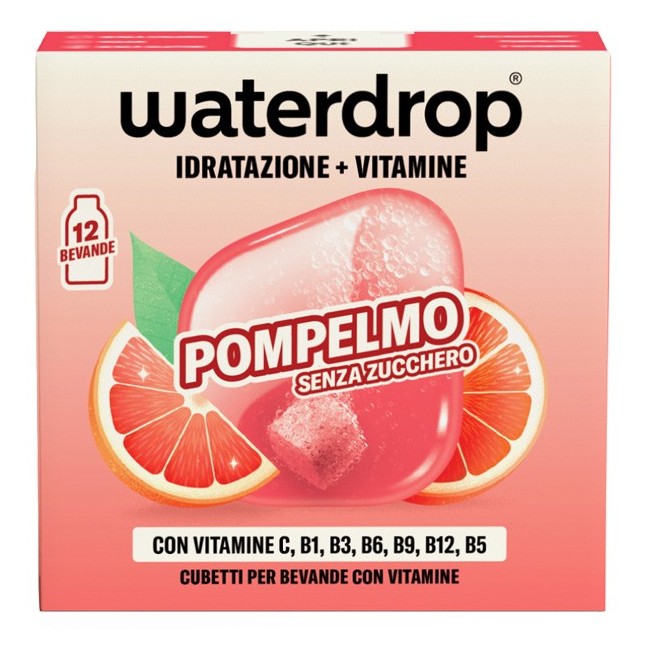 WATERDROP MICRODRINK POMPELMO 12 CUBETTI WATERDROP MICRODRINK POMPELMO 12 CUBETTI