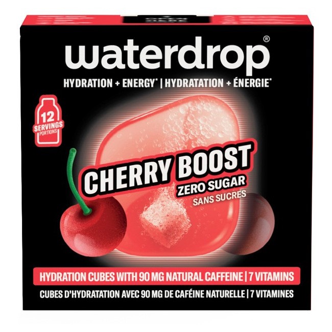 WATERDROP MICROENERGY CHERRY BOOST 12 CUBETTI