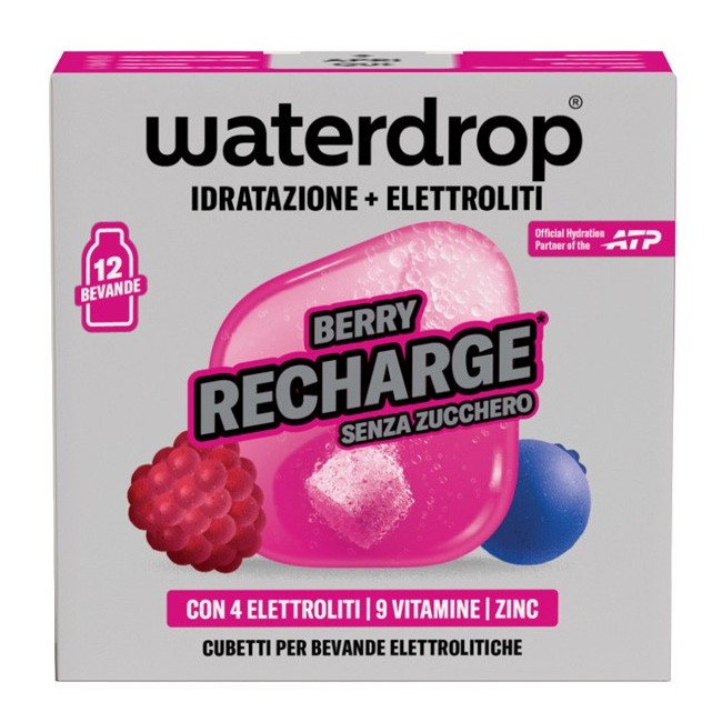 WATERDROP MICROLYTE BERRY 12 CUBETTI