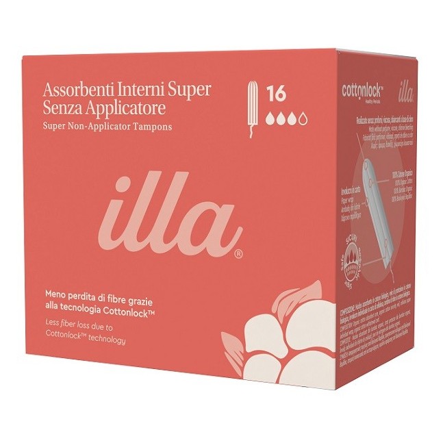 ILLA ASSORBENTI INTERNI SUPER 16 PEZZI