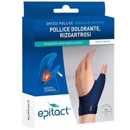 EPITACT ORTESI POLLICE RIGIDA DA RIPOSO SINISTRA SMALL