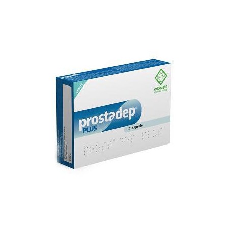 Prostadep Plus 20 Capsule Integratore per il Benessere della Prostata Prostadep Plus 20 Capsule Integratore per il Benessere della Prostata