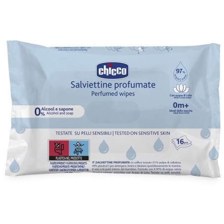 CHICCO SALVIETTE POCKET 16 PEZZI