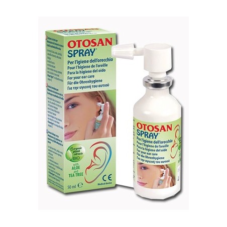 Otosan Spray Auricolare alle Erbe per l'Igiene delle Orecchie 50 ml Otosan Spray Auricolare alle Erbe per l'Igiene delle Orecchie 50 ml