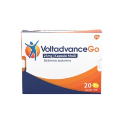 VoltadvanceGO 20 capsule molli 25 mg