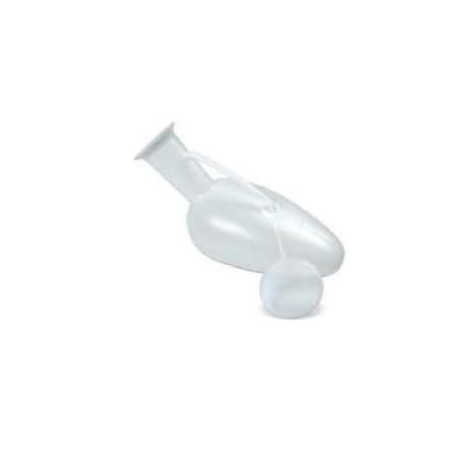 Pappagallo in plastica per la raccolta delle urine con tappo 1 pezzo Pappagallo in plastica per la raccolta delle urine con tappo 1 pezzo