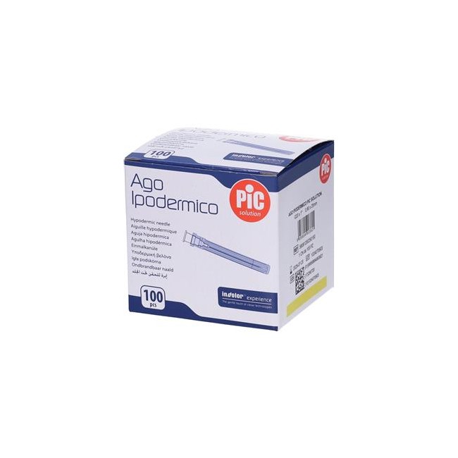 Ago Ipodermico Pic Gauge 20 1 1/2 100 Pezzi