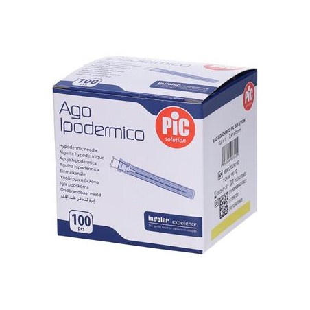 Ago Ipodermico Pic Gauge 20 1 1/2 100 Pezzi