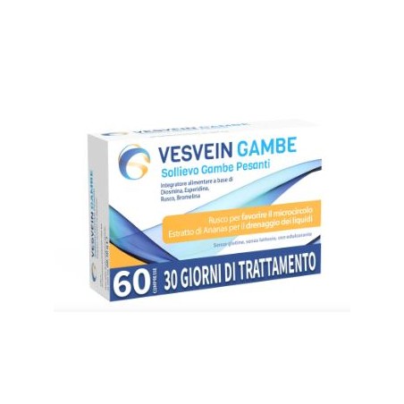Alfasigma Vesvein Gambe Sollievo Gambe Pesanti 60 Compresse Bistrato