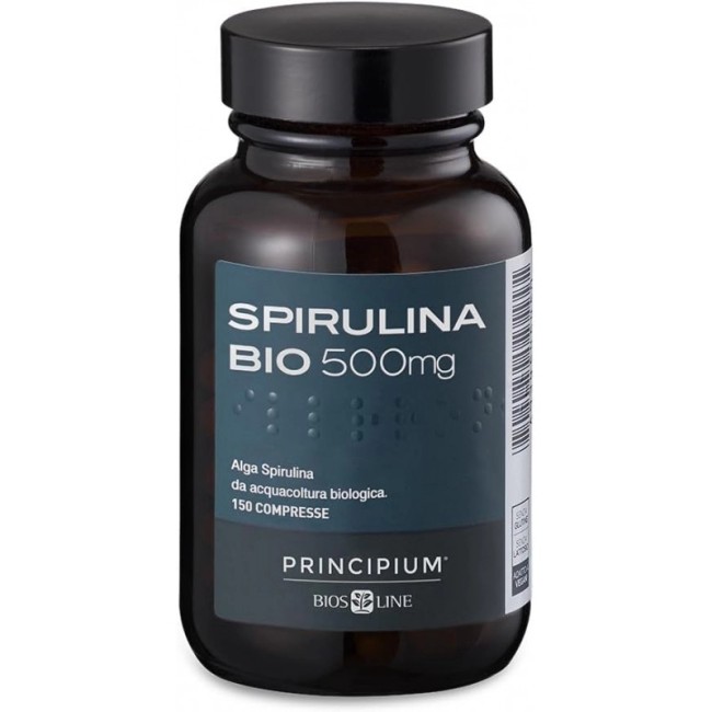 Bios Line Principium Spirulina Pura 150 Compresse Da 0,5 G