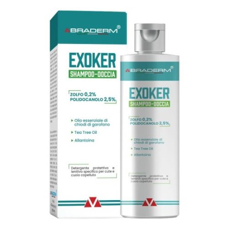 Braderm Exoker Shampoo Doccia 150 Ml Braderm Exoker Shampoo Doccia 150 Ml