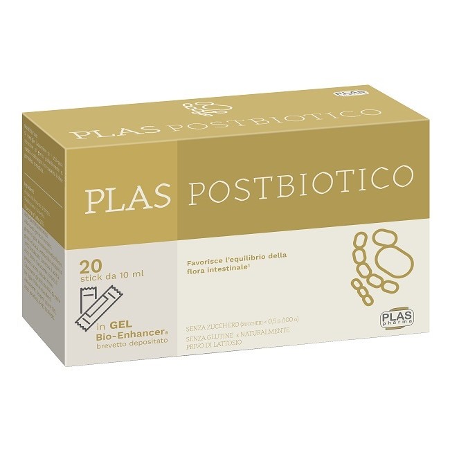 Plas Pharma Plas Postbiotico 20 Stick Pack