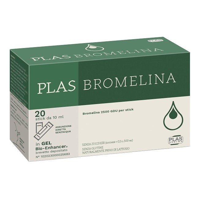 Plas Pharma Plas Bromelina 20 Stick Pack