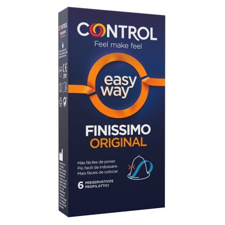 Control Finissimo Easy Way - Preservativi ultra sottili 6 pezzi
