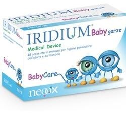 Iridium Baby Garze Oculari Detergenti e Lenitive per Bambini 28 Pezzi