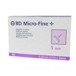 Corman Ago Per Penna Da Insulina Microfine+ Gauge 31 5mm 100 Pezzi