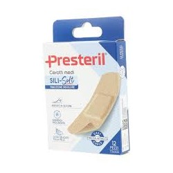 Corman Cerotto Presteril Sili-soft Skin 7,2x2 Cm 12 Pezzi