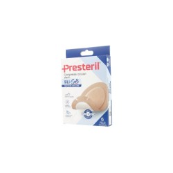 Corman Compressa Oculare Presteril Sili-soft Skin 6,5x9,5 Cm 6 Pezzi