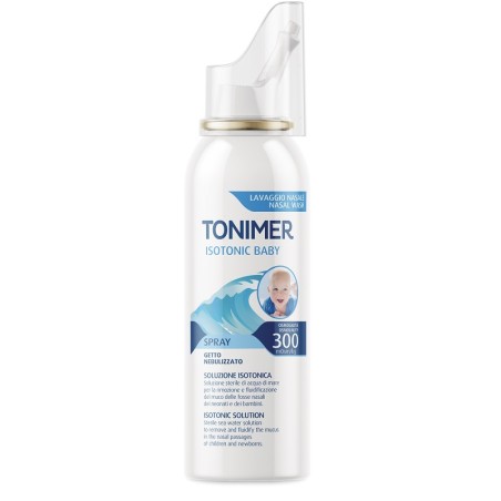 Tonimer Isotonic 300 Baby Spray per igiene nasale 100 ml Tonimer Isotonic 300 Baby Spray per igiene nasale 100 ml