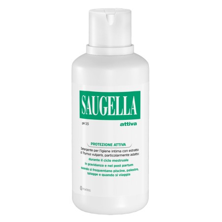 Saugella Attiva Verde 500ml - Detergente Intimo con ph 3.5 Offerta