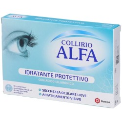 Dompè Collirio Alfa Idratante Protettivo 10 Flaconcini Monodose