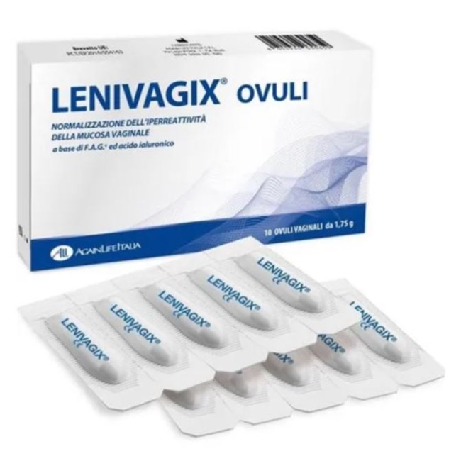 Dymalife Pharmaceutical Lenivagix Ovuli Vaginali 12 Pezzi
