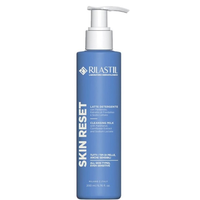 Rilastil Skin Reset Latte detergente viso collo lenitivo 250 ml