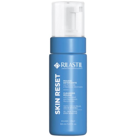 Rilastil Skin Reset Mousse detergente viso occhi sensibili 165 ml