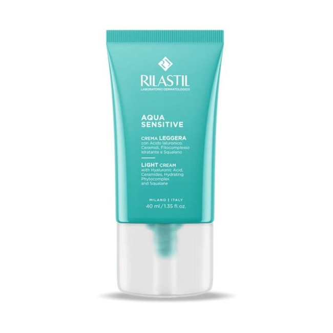 Rilastil Aqua Sensitive Crema Leggera viso pelle sensibile 40 ml