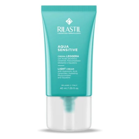 Rilastil Aqua Sensitive Crema Leggera viso pelle sensibile 40 ml