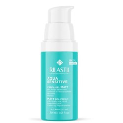 Rilastil Aqua Sensitive Crema Gel Matt opacizzante viso 30 ml
