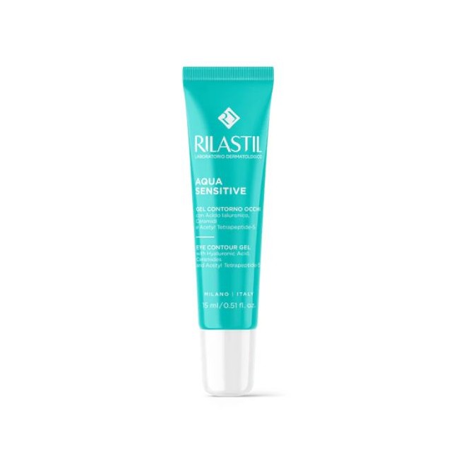 Rilastil Aqua Sensitive Gel Contorno occhi anti borse occhiaie 15 ml