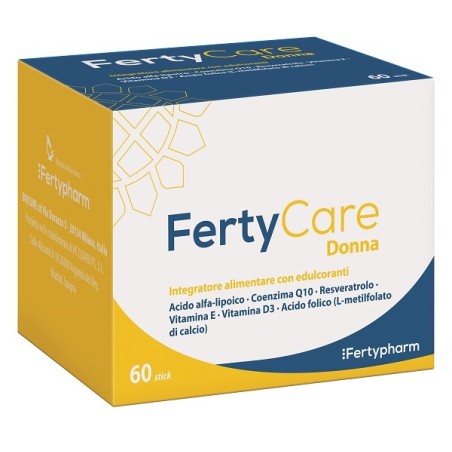 Biocure Fertycare 60 Stick Da 2 G Con Edulcoranti Senza Glutine Senza Lattosio Senza Zucchero