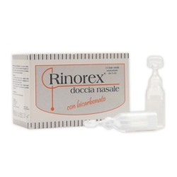 Stewart Rinorex Doccia Aerosol Bicarbonato 15 Fiale 5 Ml