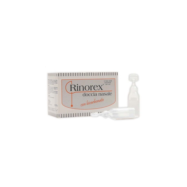 Stewart Rinorex Doccia Aerosol Bicarbonato 15 Fiale 5 Ml